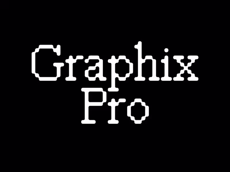 Cover image for GraphixPro: clear-cut design solutions for business impact