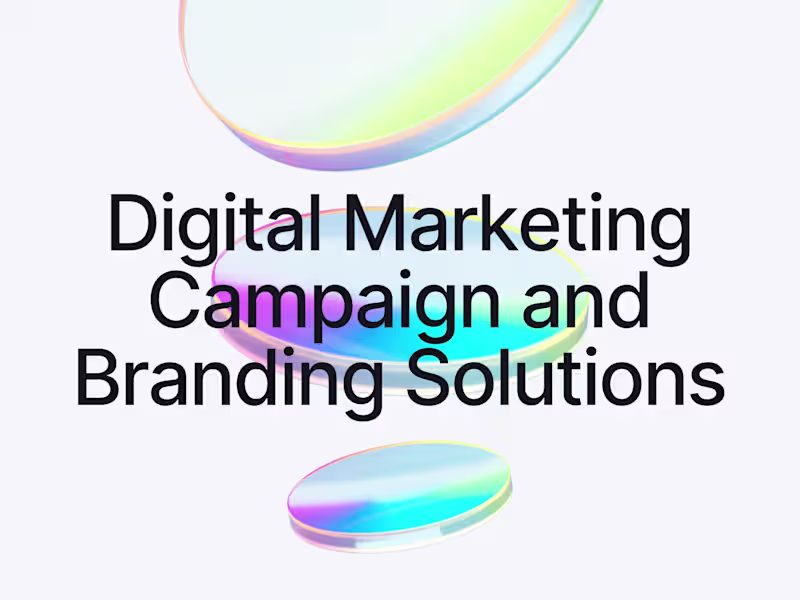 Cover image for Digital Marketing Campaign and Branding Solutions