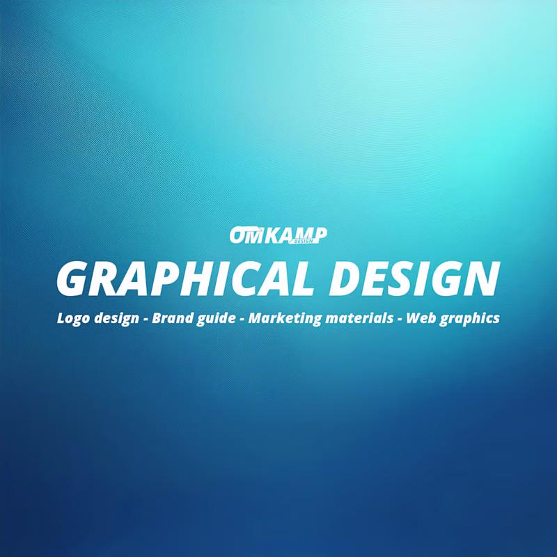 Cover image for  Custom graphic design: logos, branding & marketing materials