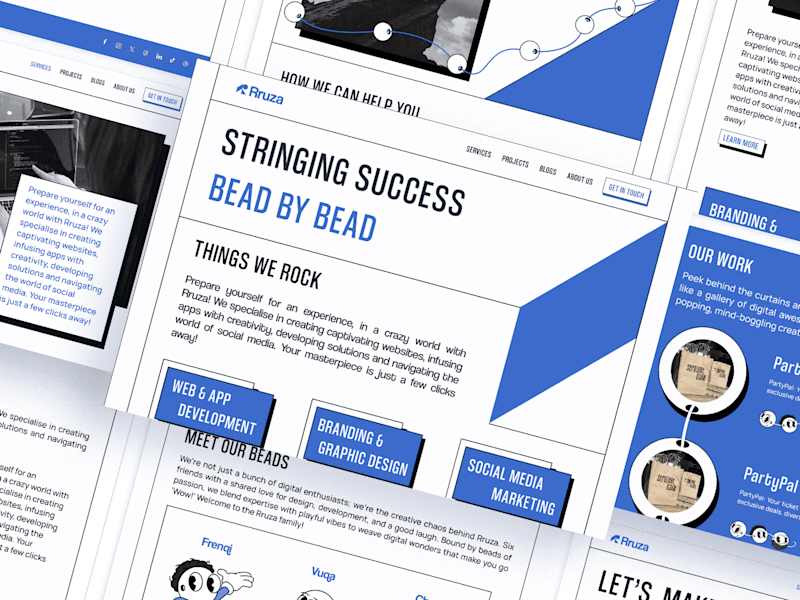 Cover image for Breaking the Mold: Rruza’s Unique Approach to Web Design