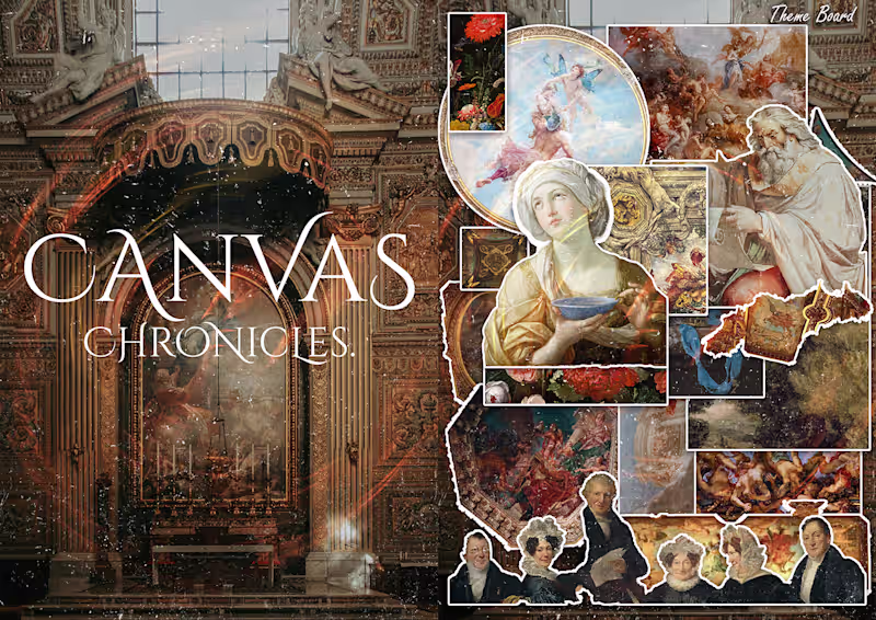 Cover image for CANVAS CHRONICLES | FASHION DIGITAL PORTFOLIO | FASHION :: Beha…