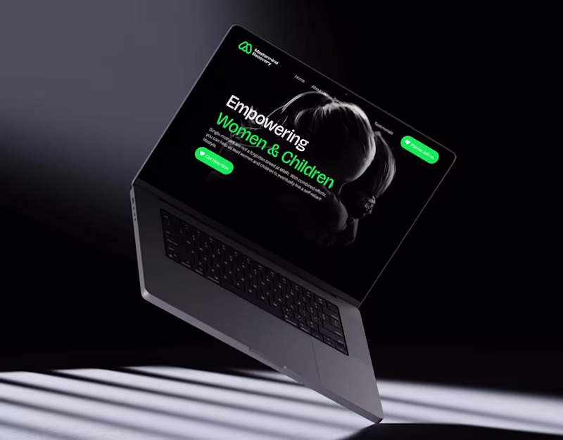 Cover image for Women And Children Web Page Design & Development