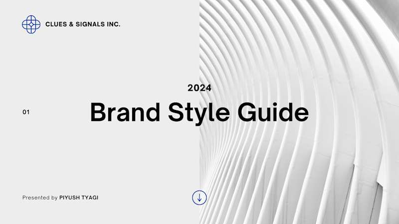 Cover image for Corporate Brand Guidelines Presentation