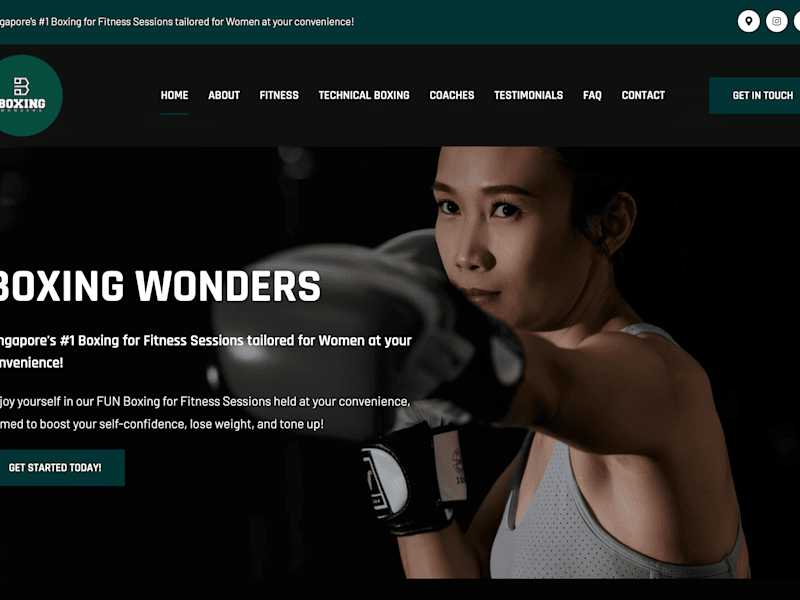 Cover image for boxingwonders.com