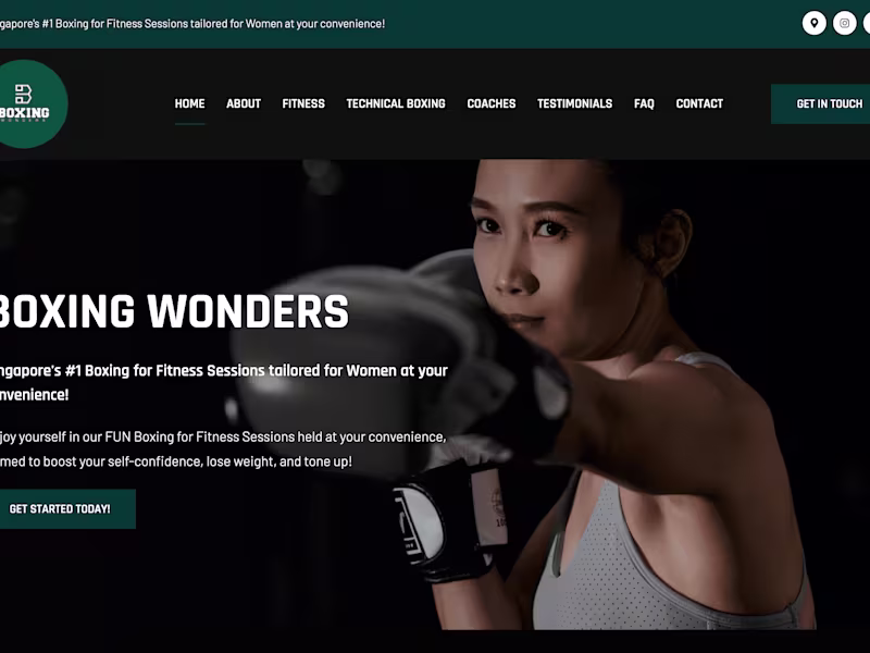 Cover image for boxingwonders.com