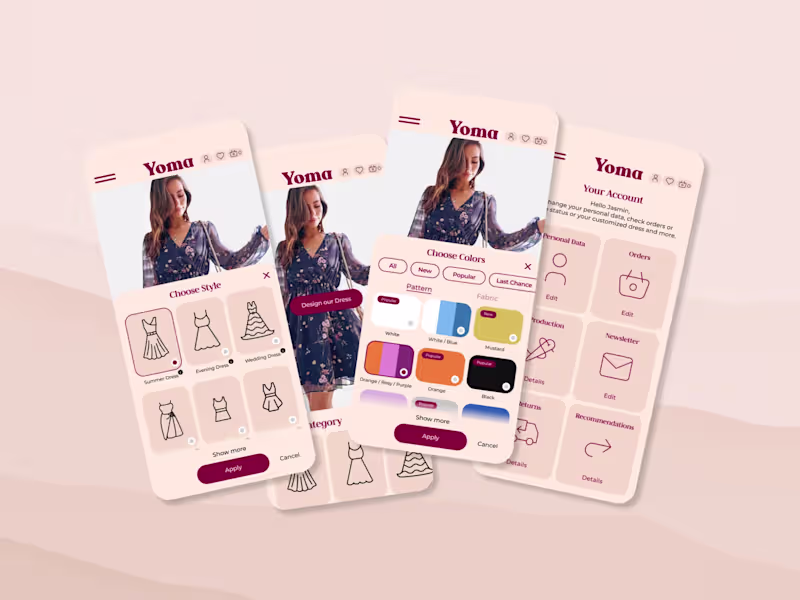 Cover image for UI Designs Fashion eCommerce App