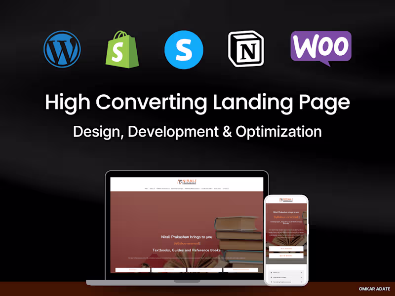 Cover image for Craft Landing Pages That Convert: High-Impact Single Page Sites