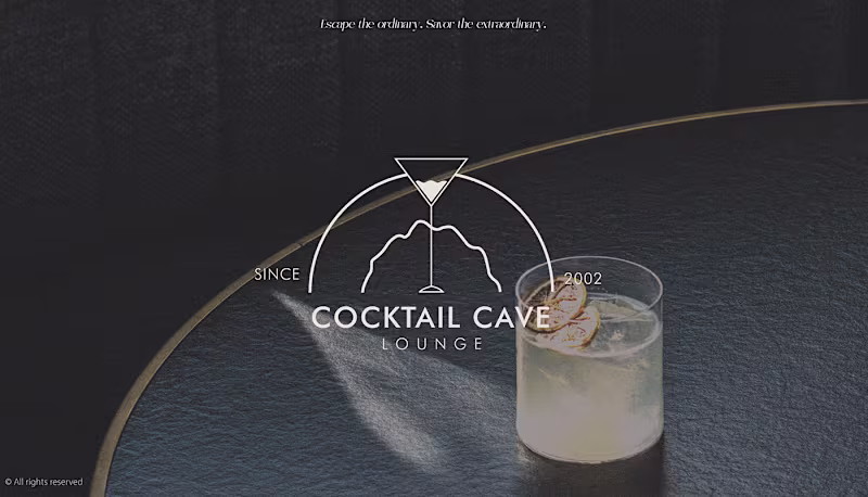 Cover image for Cocktail Cave | Visual Identity