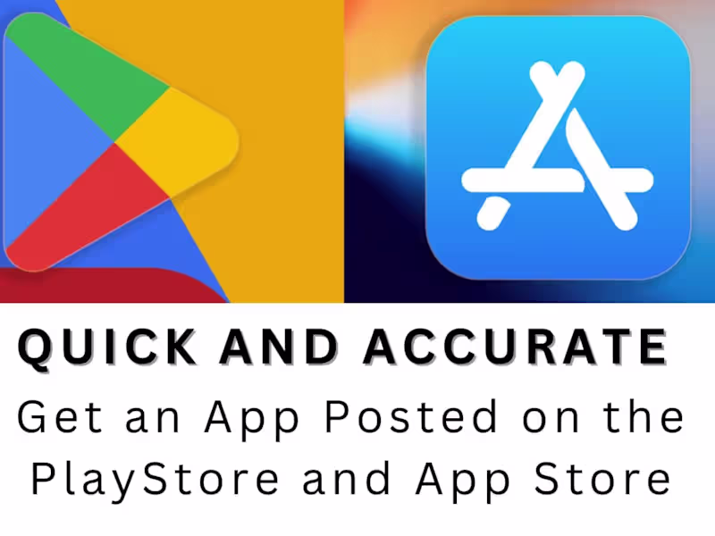 Cover image for Get app uploaded on the Google Play store or Apple App store