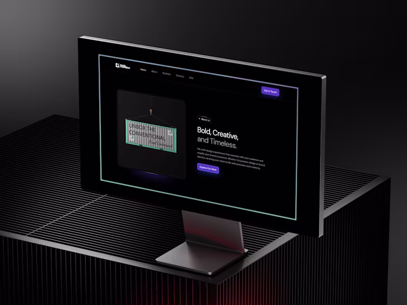 Cover image for Modern, Responsive Website Built with Webflow