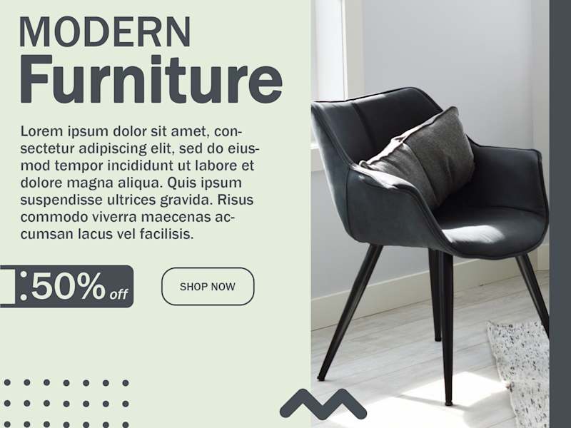 Cover image for Modern Furniture Post design 