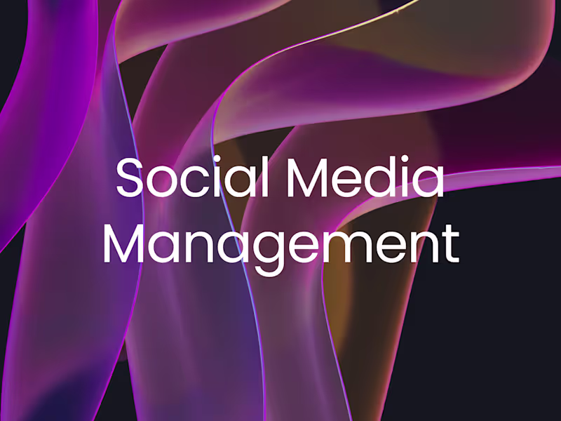 Cover image for Social Media Management