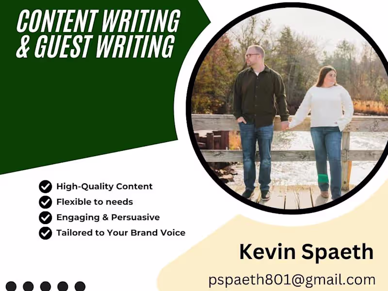 Cover image for Content Writing, Blog posts 