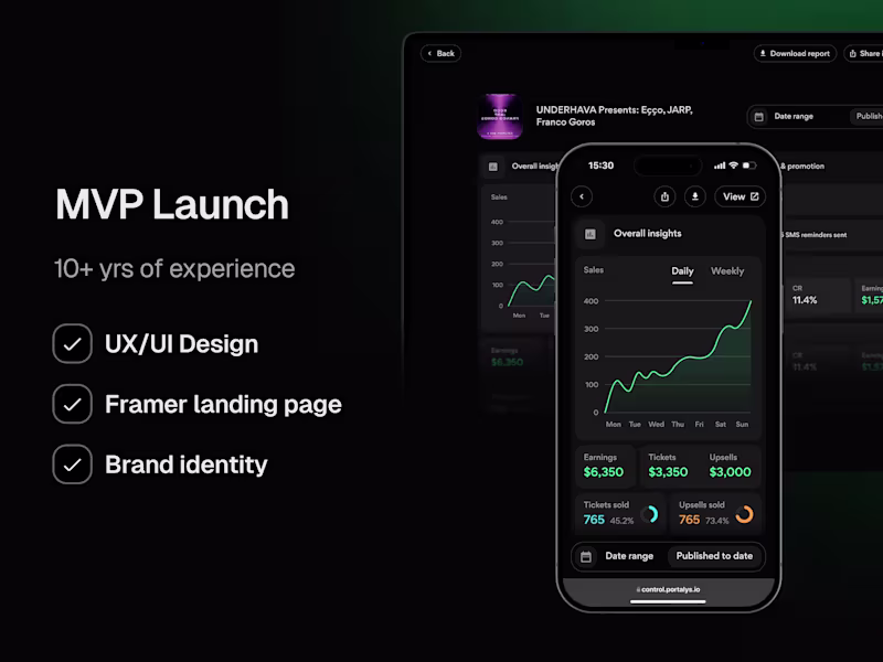 Cover image for Startup MVP + Launch