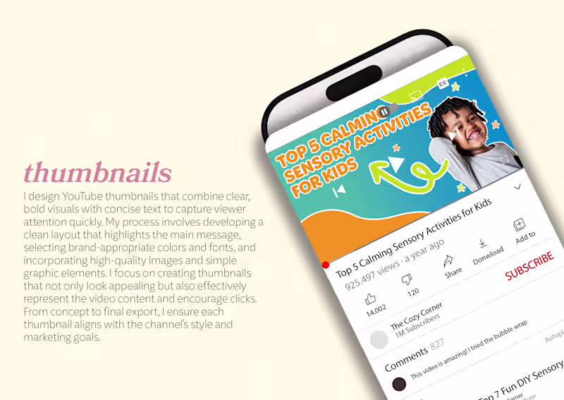 Cover image for Youtube Thumbnail Designs