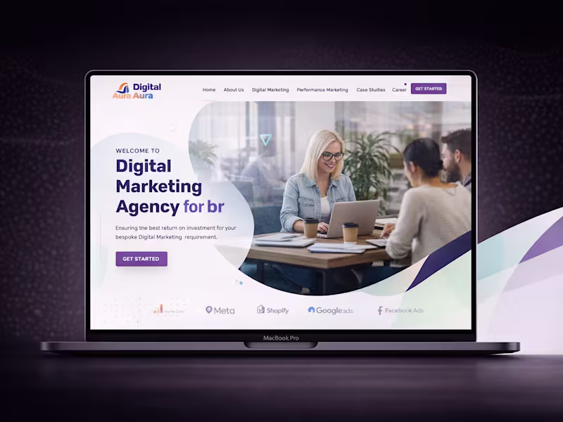 Cover image for WordPress Website for a Digital Marketing Agency