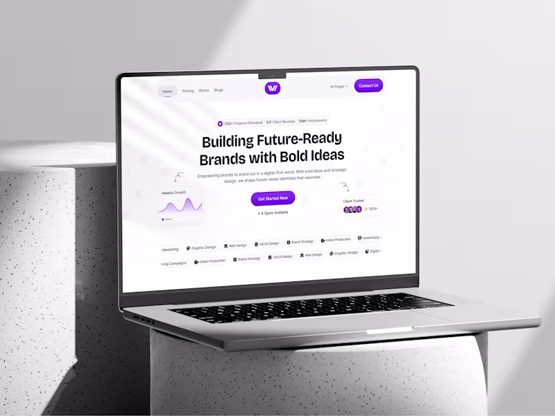 Cover image for Vertaa - Branding Website