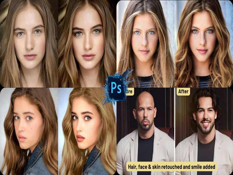 Cover image for Photo retouching : Portrait editing