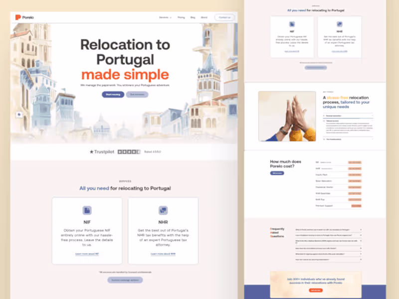 Cover image for Making Relocation Feel Effortless: Porelo’s Digital Makeover