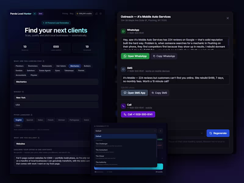 Cover image for Panda Lead Hunter - Cold