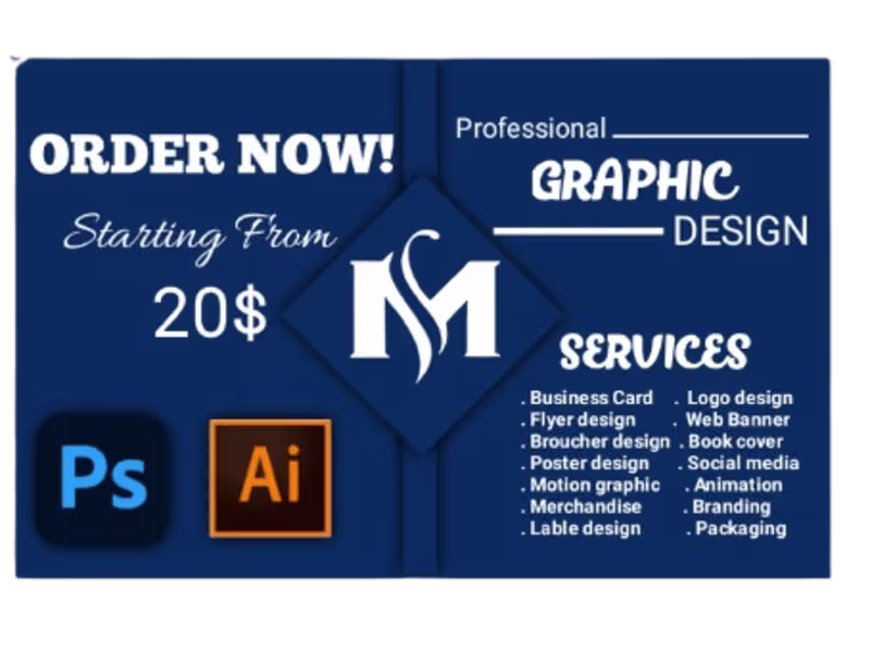 Cover image for  Professional Graphic design 