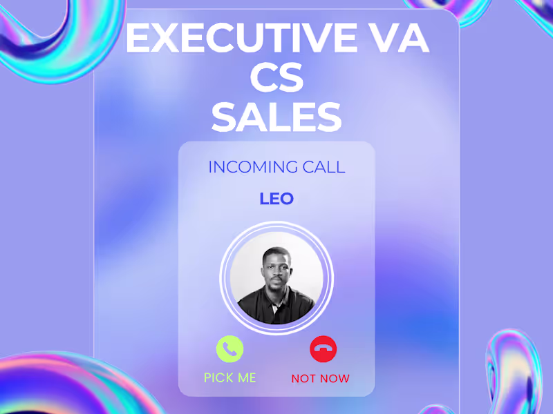 Cover image for Executive Virtual Assistant | Customer Success | Sales