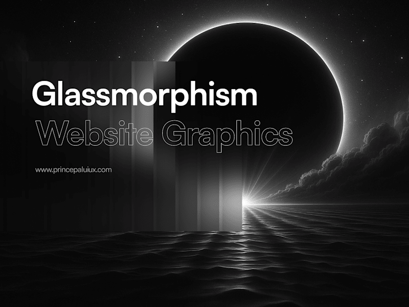 Cover image for Glassmorphism Website Design Graphics