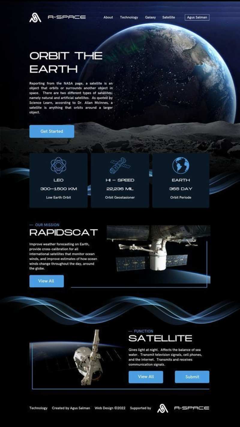 Cover image for A-SPACE website