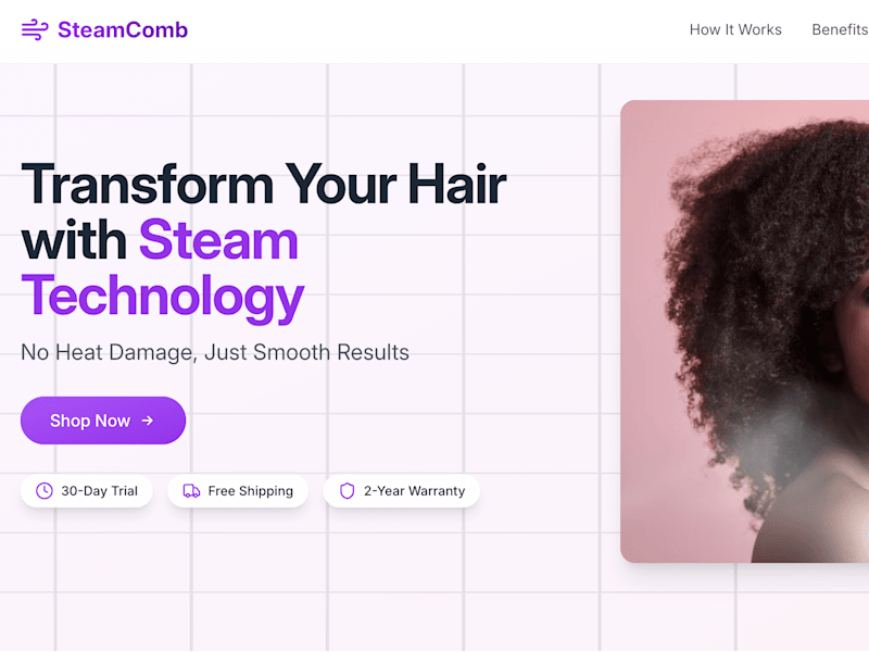 Cover image for Interactive Product Landing Page Boilerplate