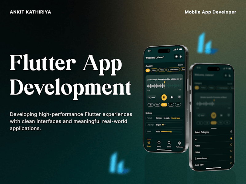 Cover image for Flutter Mobile App Development