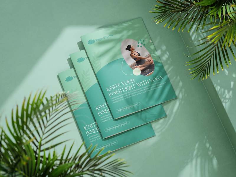 Cover image for Creative Yoga Bifold Brochure