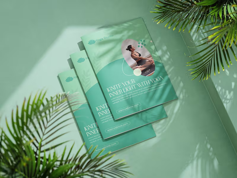 Cover image for Creative Yoga Bifold Brochure