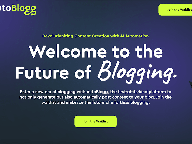 Cover image for AI based SAAS app for content generation 