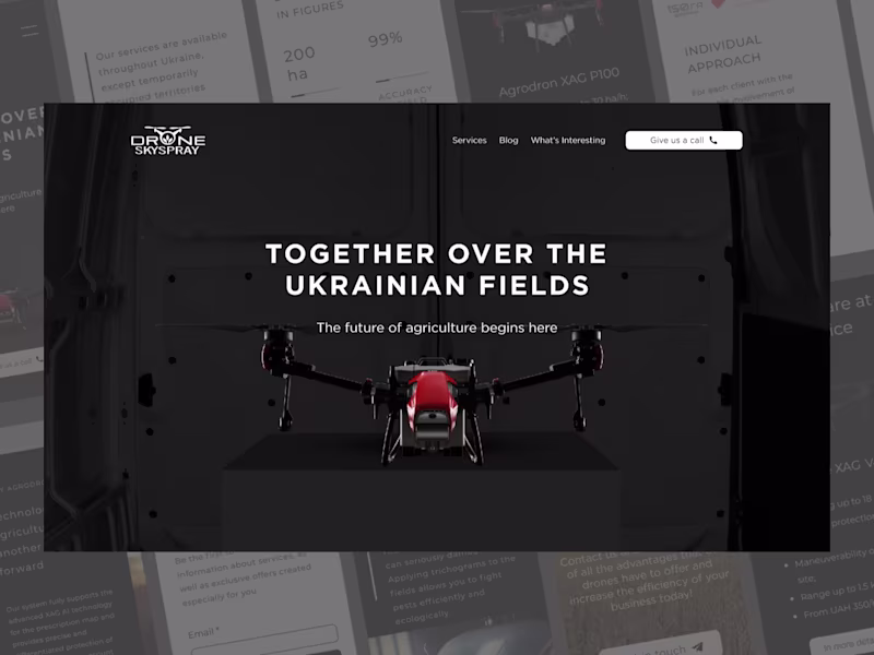 Cover image for Creating a Website for Ukrainian Agricultural Startup