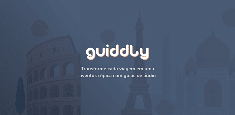 Cover image for Guiddly - Descubra o Mundo com Guias de Áudio Imersivos