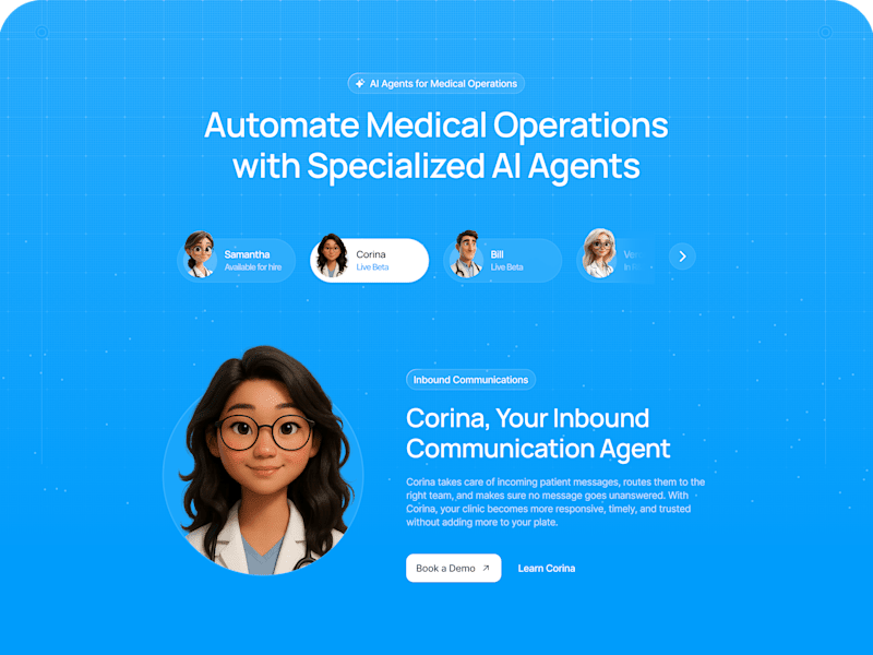 Cover image for Intelligent AI agents for healthcare admin automation