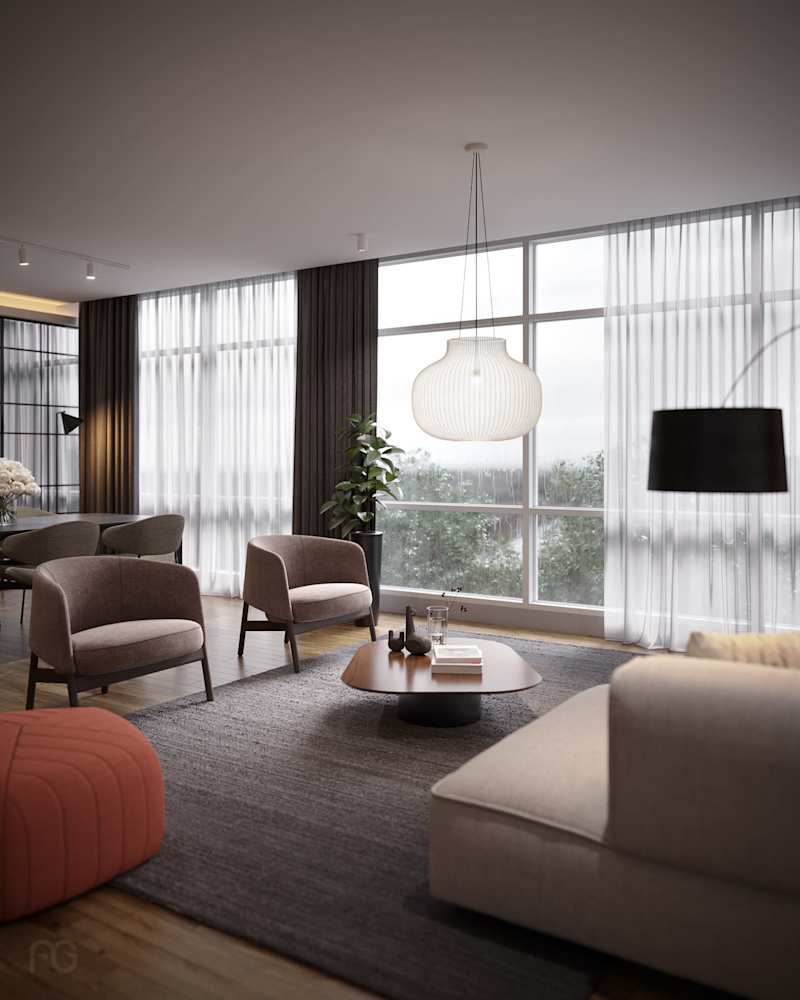 Cover image for Contemporary Apartment 3d Visualization