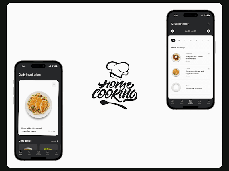 Cover image for HomeCooking - Mobile cooking app 👨‍🍳