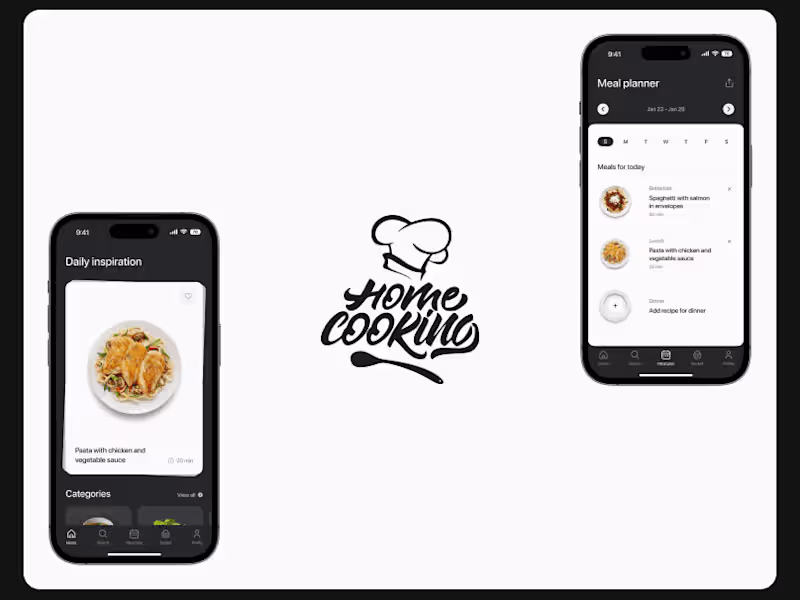 Cover image for HomeCooking - Mobile cooking app 👨‍🍳
