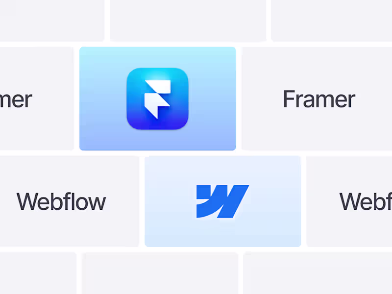 Cover image for Framer / Webflow Development
