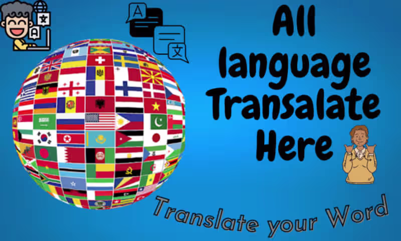 Cover image for Professional Translation Services