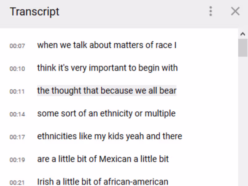 Cover image for YouTube Video Transcription