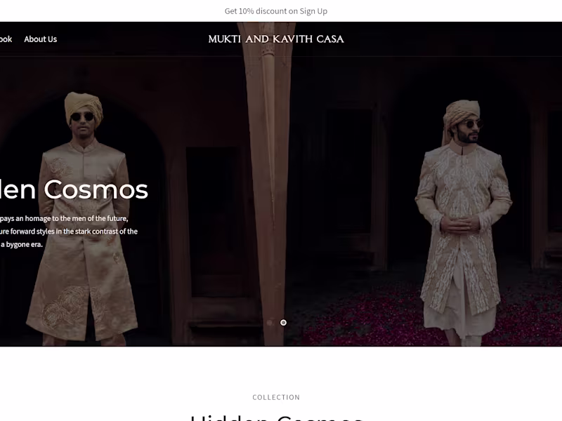 Cover image for Mukti & Kavith Casa