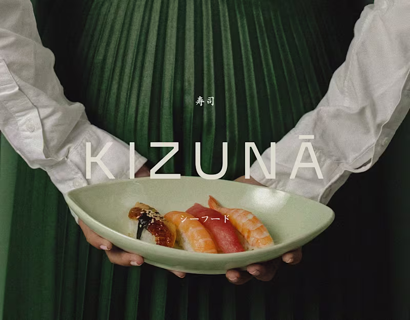 Cover image for KIZUNĀ Restaurant Branding