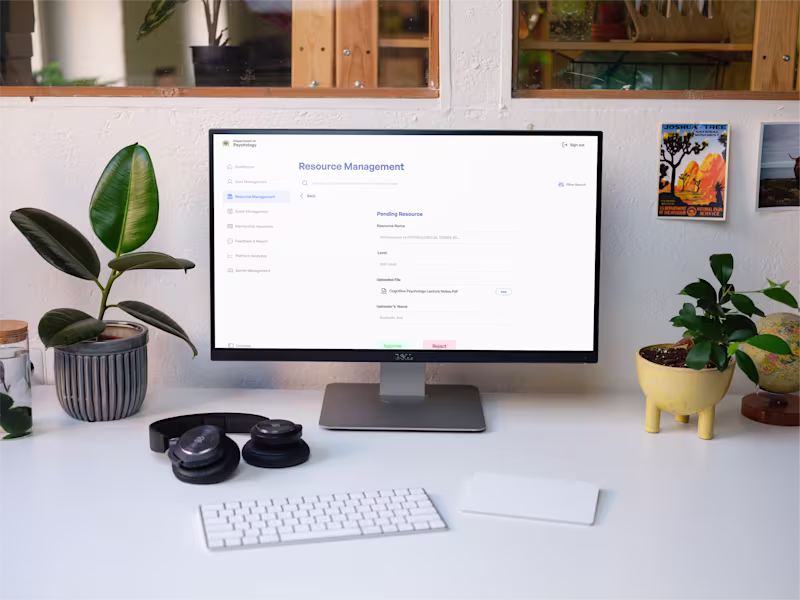 Cover image for Resource Management Admin Panel