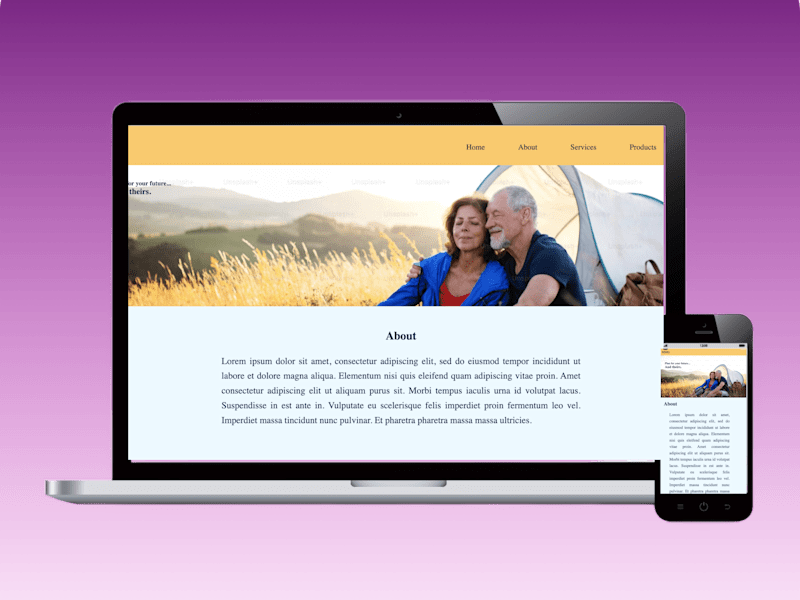Cover image for Responsive Front-end development