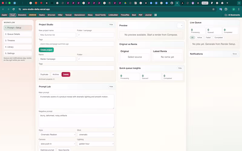 Cover image for AI Video Generator & Editor