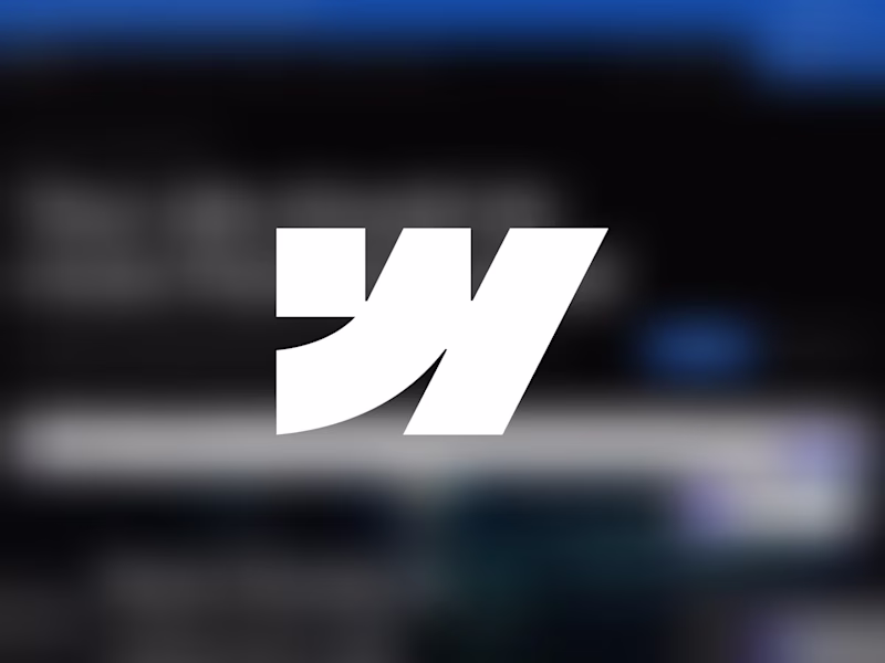 Cover image for WEBFLOW: Landing Page