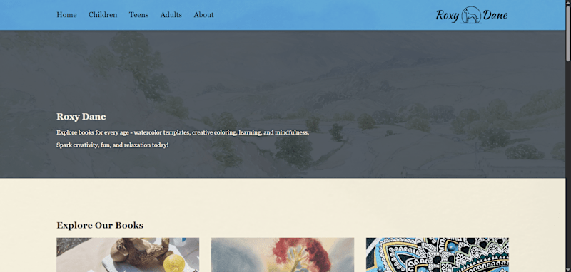 Cover image for Branded Book Collection Website Design