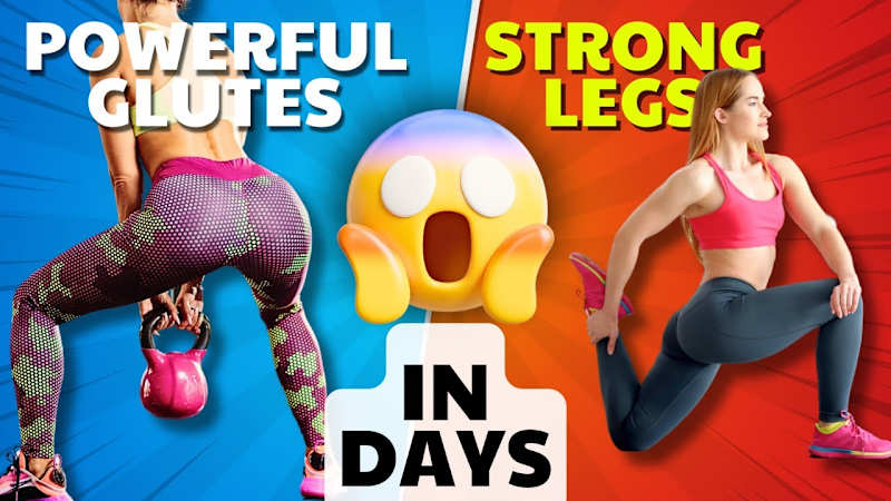 Cover image for How Legs & Glutes TRANSFORM RAPIDLY🤨 Proven Workout(Maximum Gr…